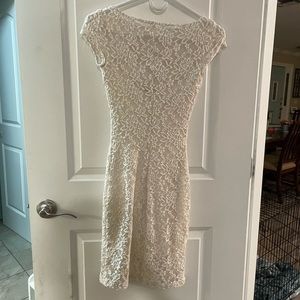 White lacys dress